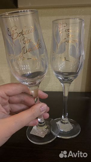 Свадебные фужеры