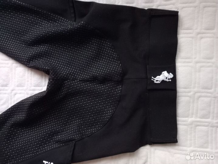 Бриджи для верховой езды с силиконовой леей