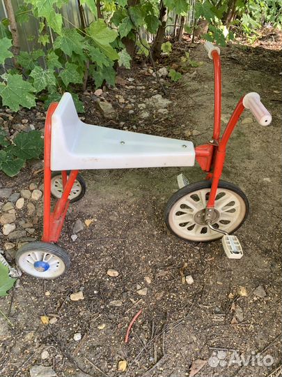 Детский трехколесный велосипед СССР