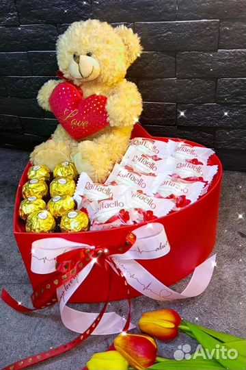 Подарок бокс букет девушке