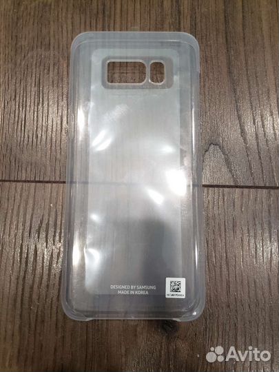 Оригинальный чехол для Samsung S8+ Clear Cover