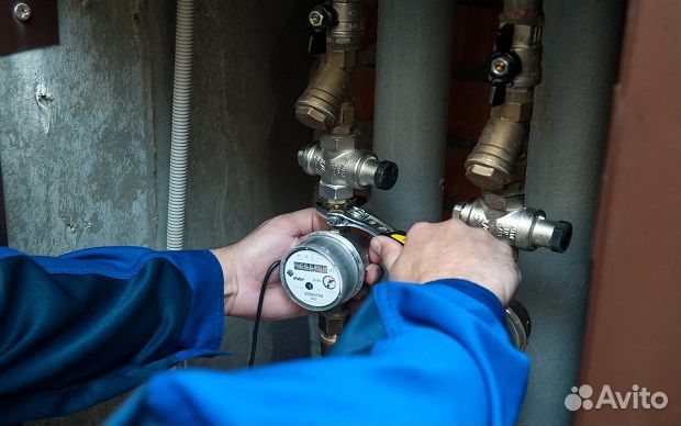 Замена и установка счетчиков воды