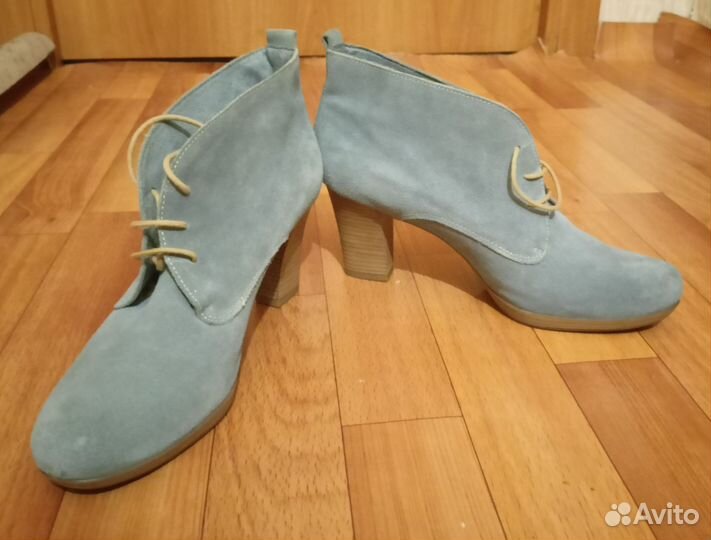 Ботильоны Tamaris натуральная замша, р. 41