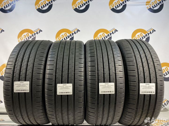 Continental ContiEcoContact 6 235/50 R19 и 255/45 R19 96Y
