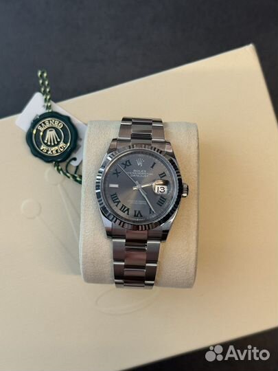 Rolex oyster perpetual datejust wimbledon 36mm