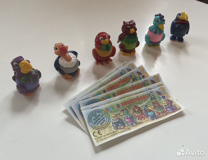 Киндер серии животные лошарики звери на шарнирах