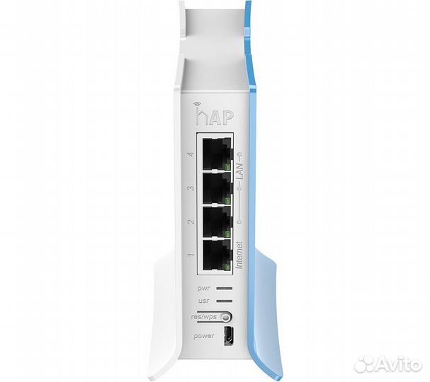 Wi-Fi роутер MikroTik hAP lite TC, белый