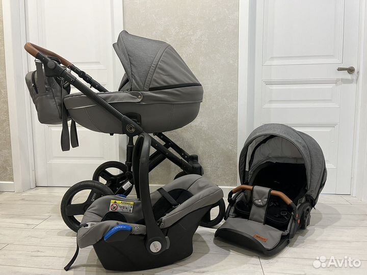 Коляска 3 в 1 Verdi Orion Dark Grey