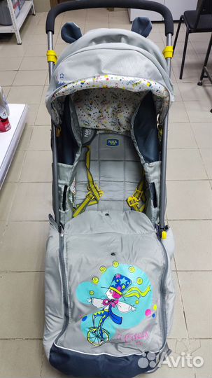 Санки коляска nika kids