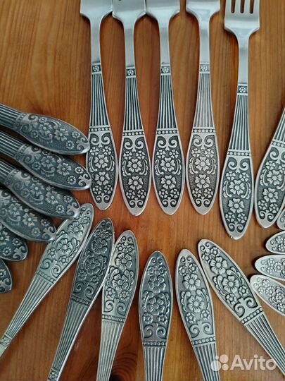 Столовые приборы мельхиор СССР