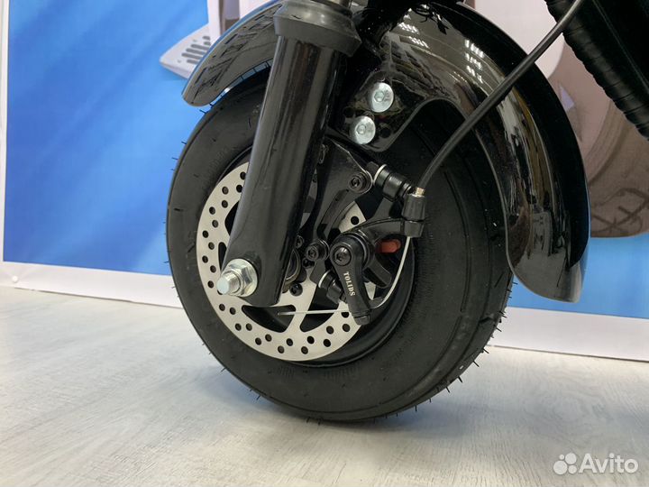 Электроскутер Wolong C1 PRO 1000W 13Ah