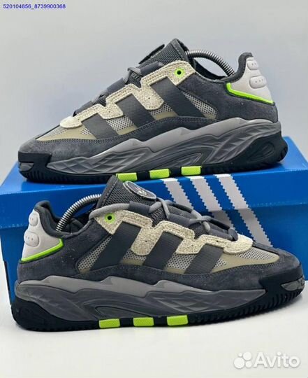 Кроссовки Adidas Niteball Grey (Арт.18153)