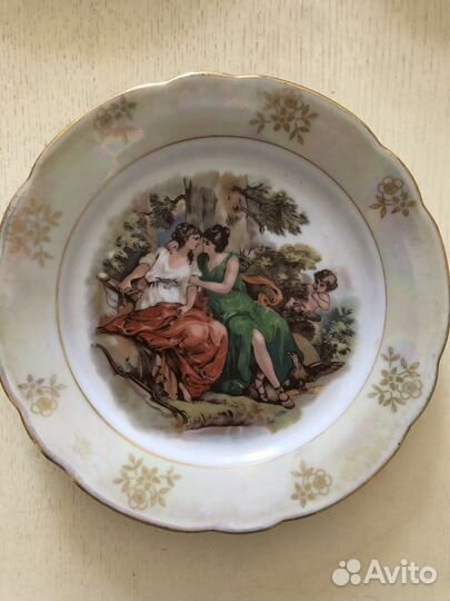 Тарелки Мадонна ГДР Kahla