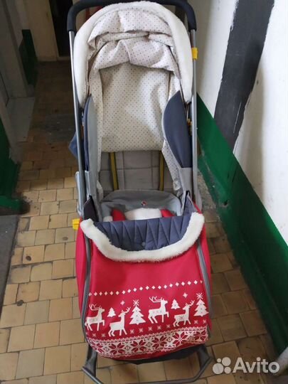 Коляска санки