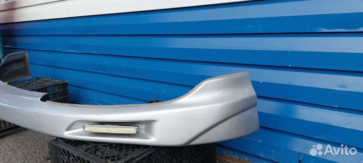 Губа на бампер Honda fit