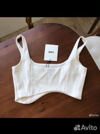 Топ Lime Ассиметричный XS