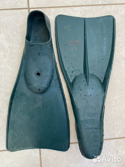 Ласты детские резиновые для плавания размер 26-28