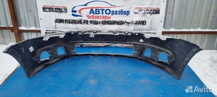 Бампер передний VW polo sedan 10-2015г