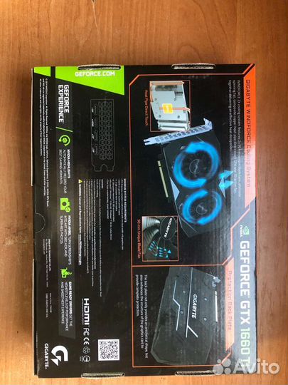 Видеокарта gtx 1660 ti 6gb