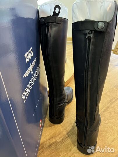 Сапоги для верховой езды кожаные De Niro Boots