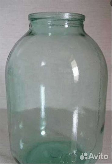 Стеклянная банка 3л, 1л и 0,7. Б/У