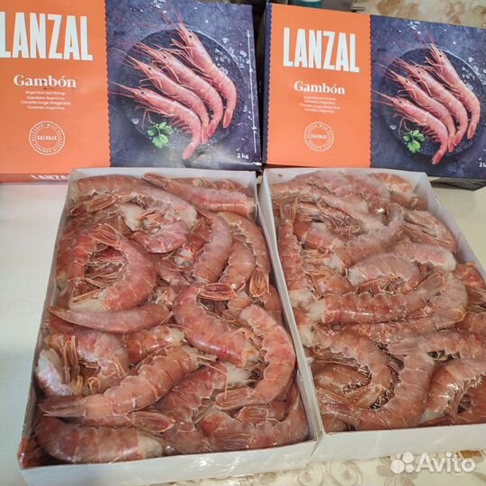 Лангустины креветки