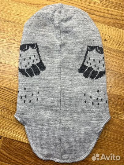 Шапка шлем на 2-3 года