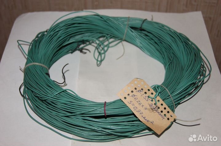 Провод монтажный медный производства СССР