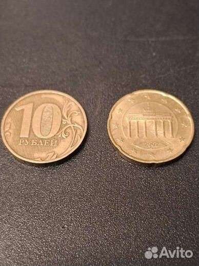 Монеты 20 и 25 центов США