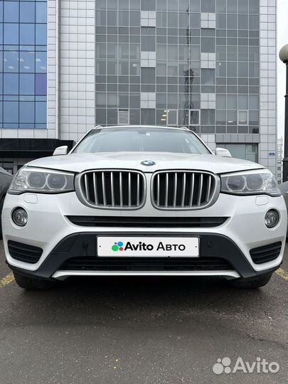 BMW X3 2.0 AT, 2017, 145 000 км