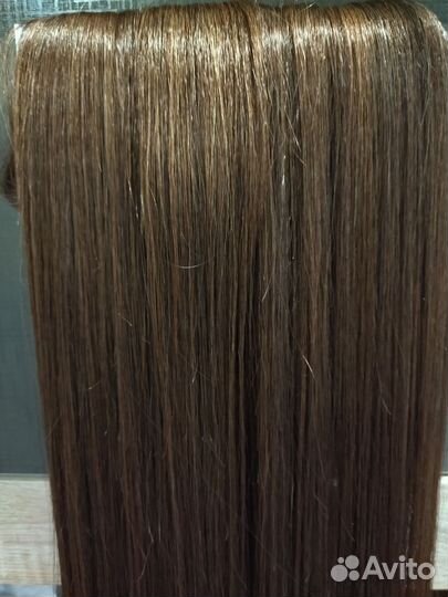 Волосы для наращивания на капсулах