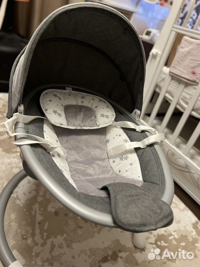 Электронные качели для новорожденных