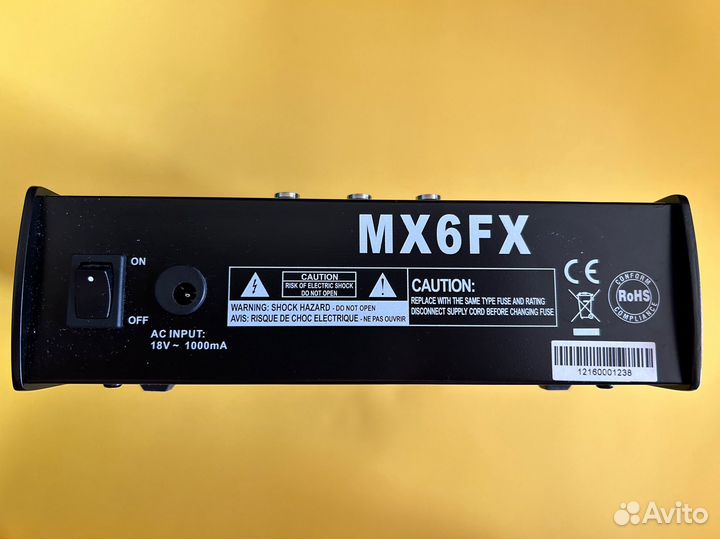 Микшер invtone MX6FX