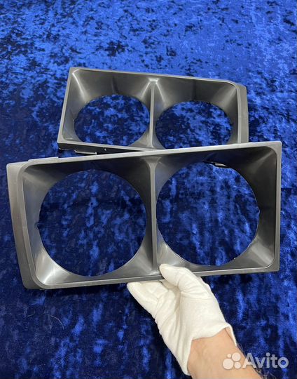 Ваз 2106 очки на решетку радиатора чёрные