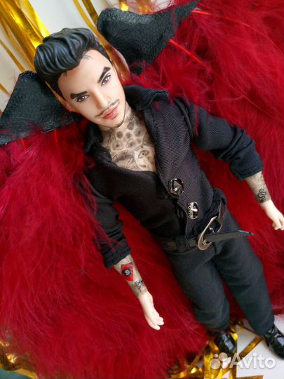 Кукла ооак Люцифер из игры