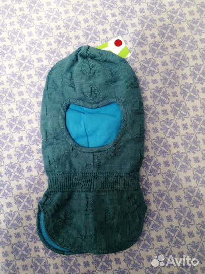 Шапка шлем для мальчика