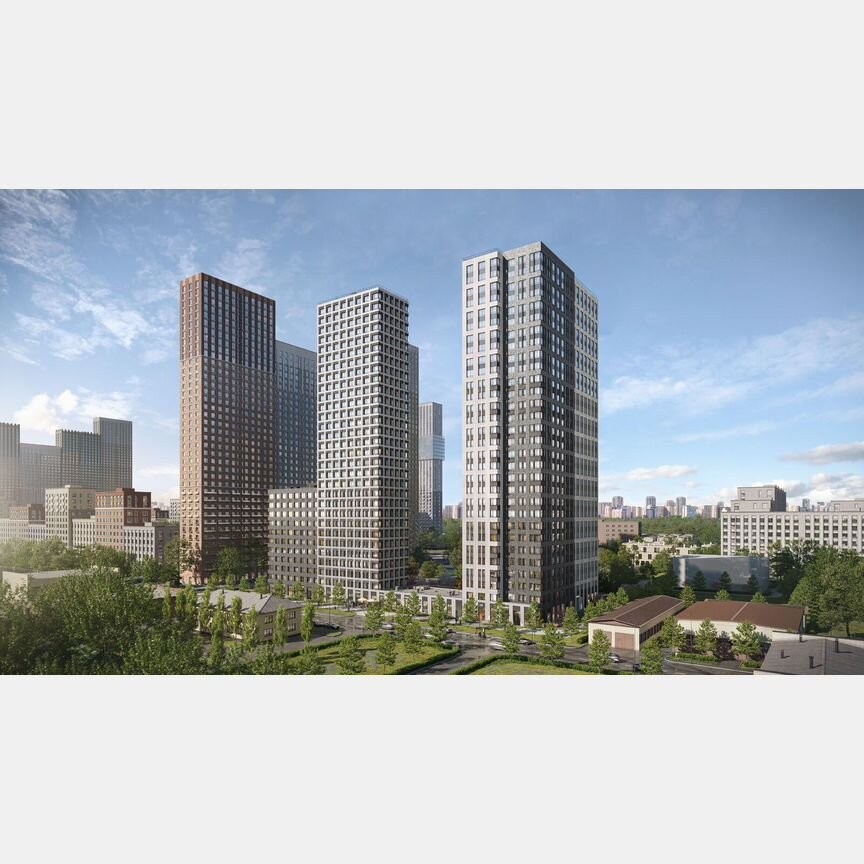 3-к. квартира, 76,1 м², 2/30 эт.