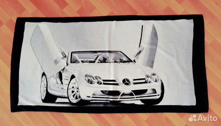 Полотенце банное махровое большое