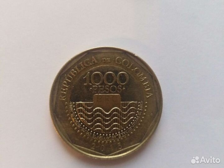 Набор монет колумбия