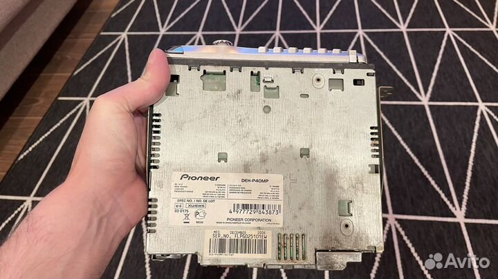 Магнитола Pioneer DEH-P40MP