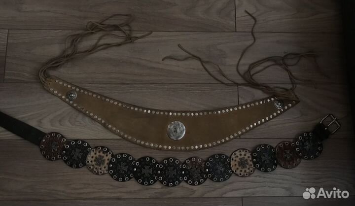 Ремень кожаный