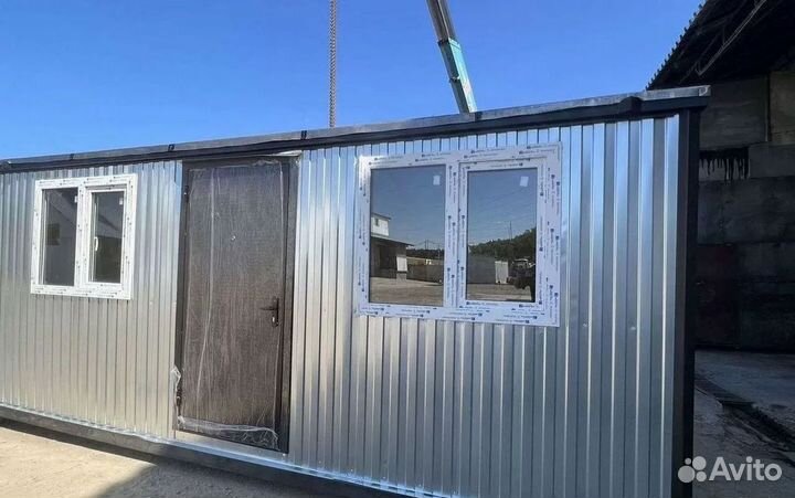 Модульный домик из блок контейнеров