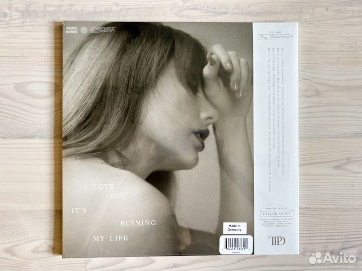 Винил Taylor Swift – The Tortured Poets 2LP, White