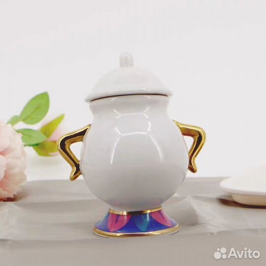 Сахарница Disney мультфильма Красавица и Чудовище