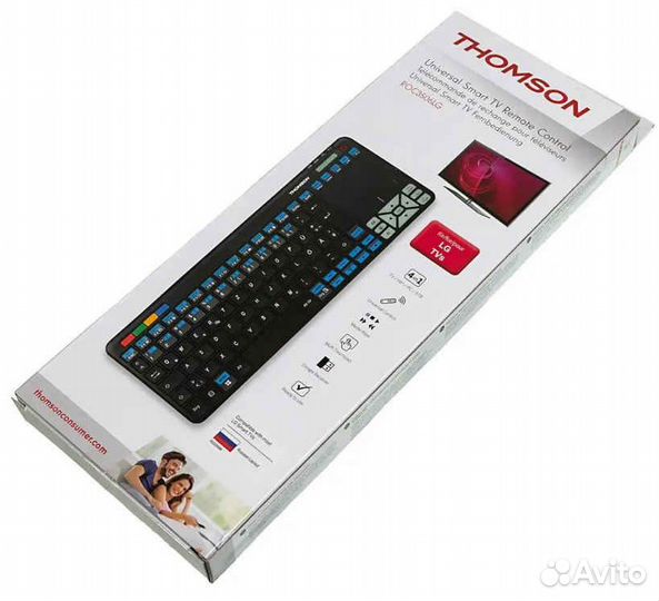 Клавиатура Thomson ROC3506 LG, USB, черный