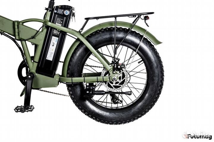 Электровелосипед Minako F10 хаки