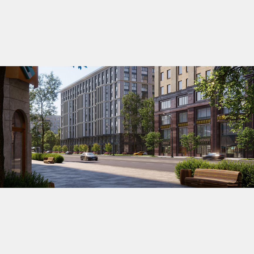 Апартаменты-студия, 34,4 м², 6/10 эт.