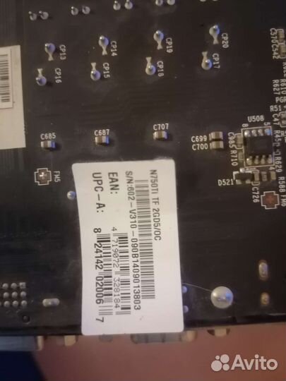 Видеокарта gtx750ti