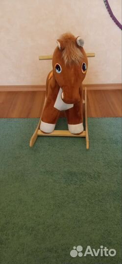 Детская лошадка качалка