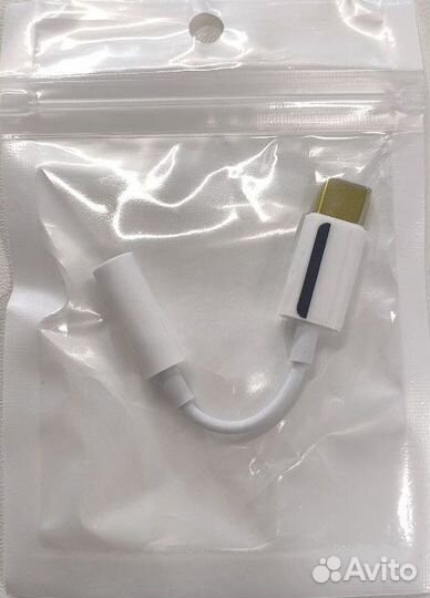 Переходник Type c 3.5 jack aux iPhone 15 pro max